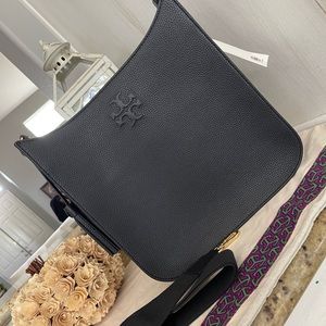 New 🖤 Tory Burch Thea web shoulder/ crossbody bag